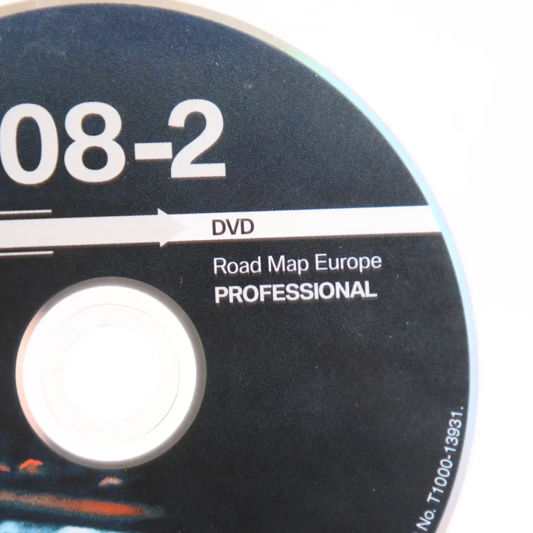 Disc Professional Navigation 07-2 DVD Road Map Europe to BMW with Part number T1000-13931 BMW Disc Professional Navigation 07-2 DVD Road Map Europe - SKU T1000-13931 - Part number T1000-13931
