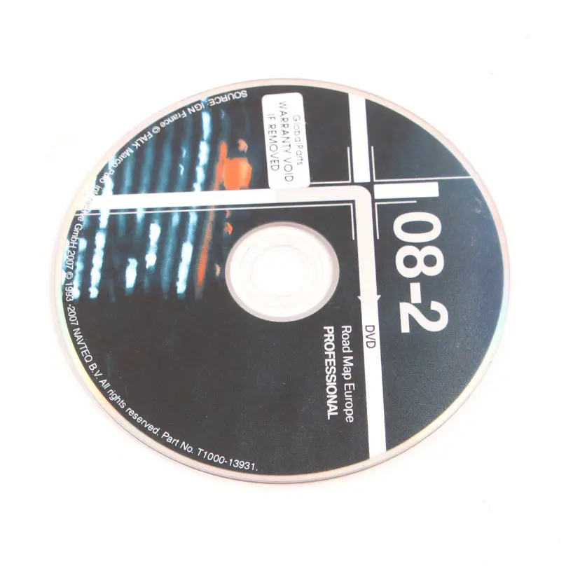 Disc Professional Navigation 07-2 DVD Road Map Europe to BMW with Part number T1000-13931 BMW Disc Professional Navigation 07-2 DVD Road Map Europe - SKU T1000-13931 - Part number T1000-13931