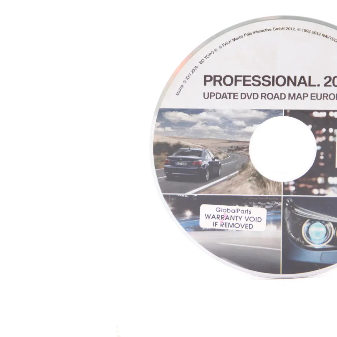 Disc Professional Navigation 2014 DVD Road Map Europe to BMW with Part number T1000-21053 BMW Disc Professional Navigation 2014 DVD Road Map Europe - SKU T1000-21053 - Part number T1000-21053