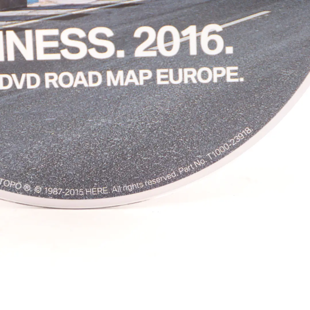 BMW Disc Business Navigation DVD Road Map Europe - SKU T1000-23918 - Part number T1000-23918
