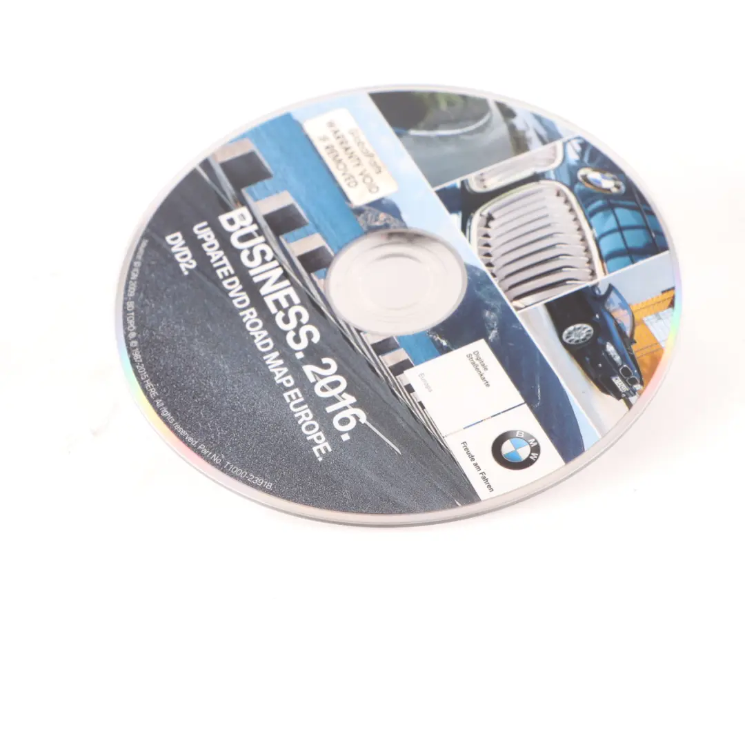 BMW Disc Business Navigation DVD Road Map Europe - SKU T1000-23918 - Part number T1000-23918