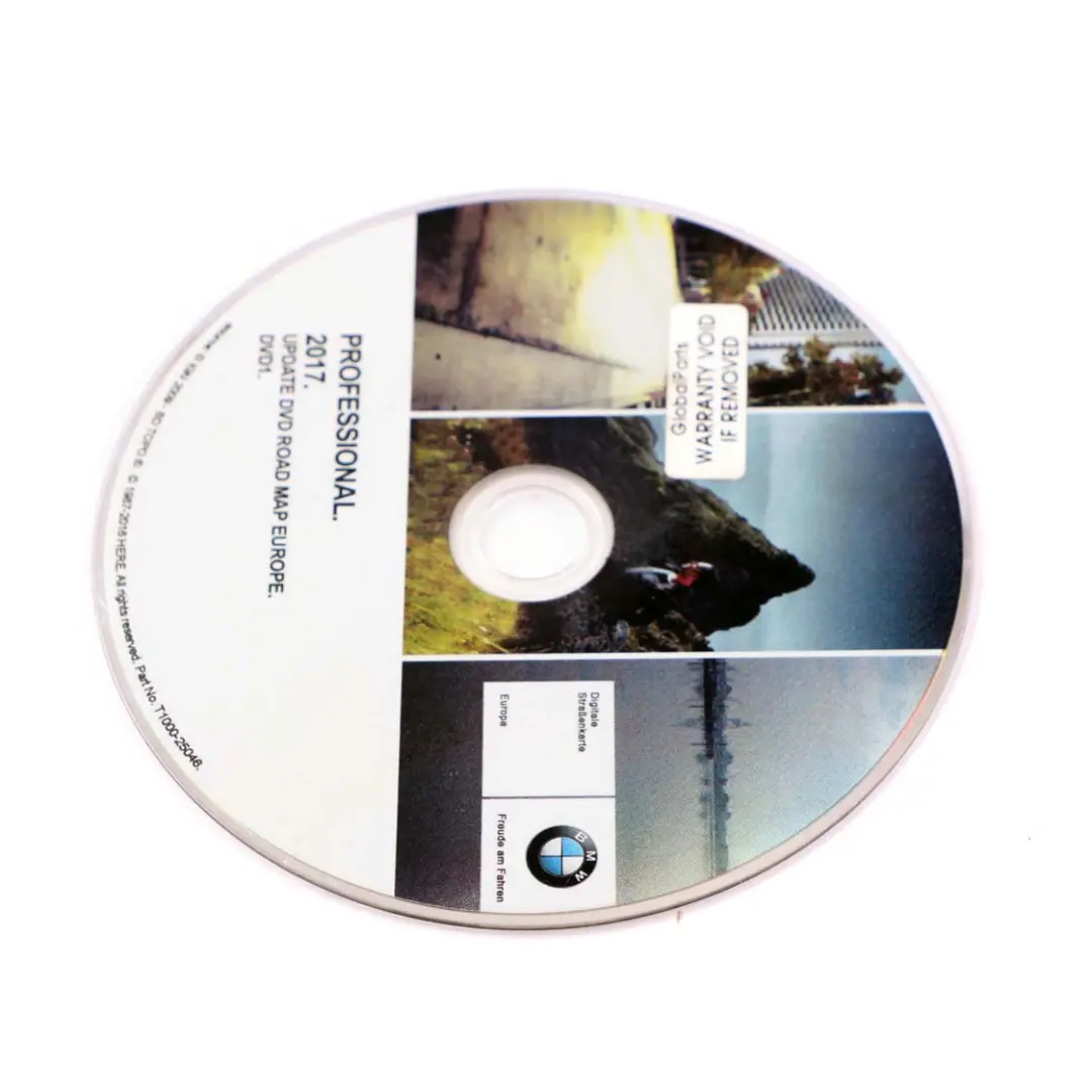 Disc Professional Navigation 2017 Update DVD Road Map Europe to BMW with Part number T1000-25046 BMW Disc Professional Navigation 2017 Update DVD Road Map Europe - SKU T1000-25046 - Part number T1000-25046