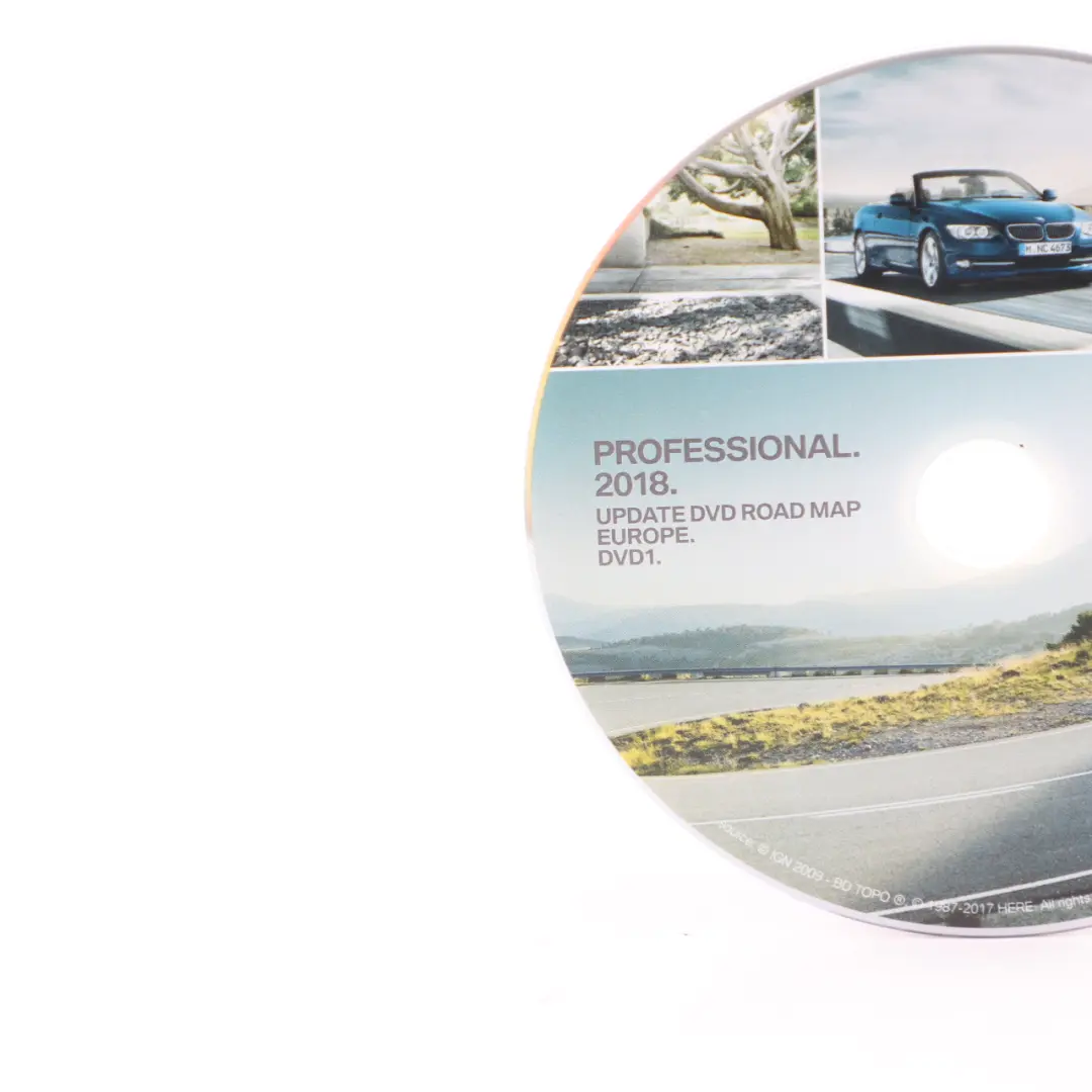 Disc Professional Navigation DVD Road Map Europe to BMW with Part number T1000-26026 BMW Disc Professional Navigation DVD Road Map Europe - SKU T1000-26026 - Part number T1000-26026