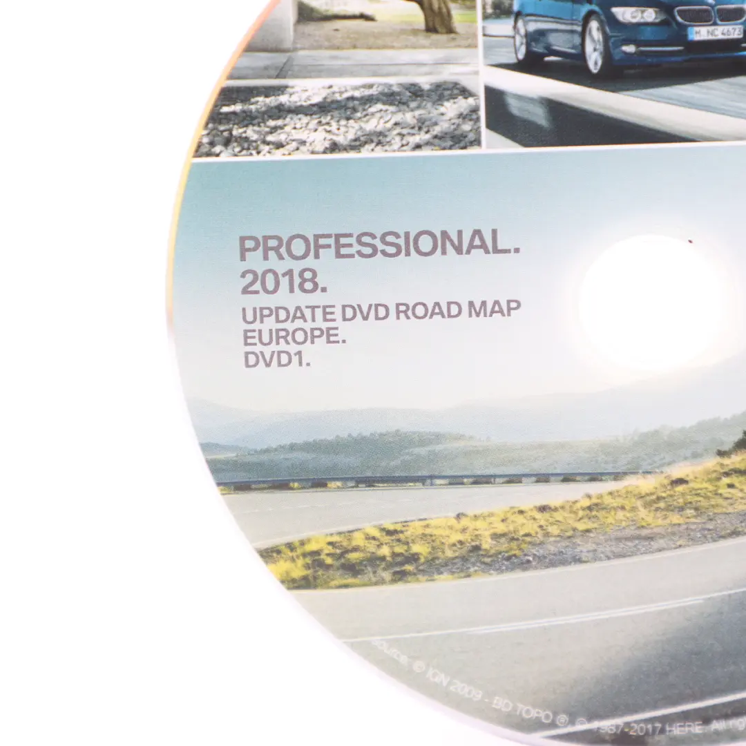 Disc Professional Navigation DVD Road Map Europe to BMW with Part number T1000-26026 BMW Disc Professional Navigation DVD Road Map Europe - SKU T1000-26026 - Part number T1000-26026