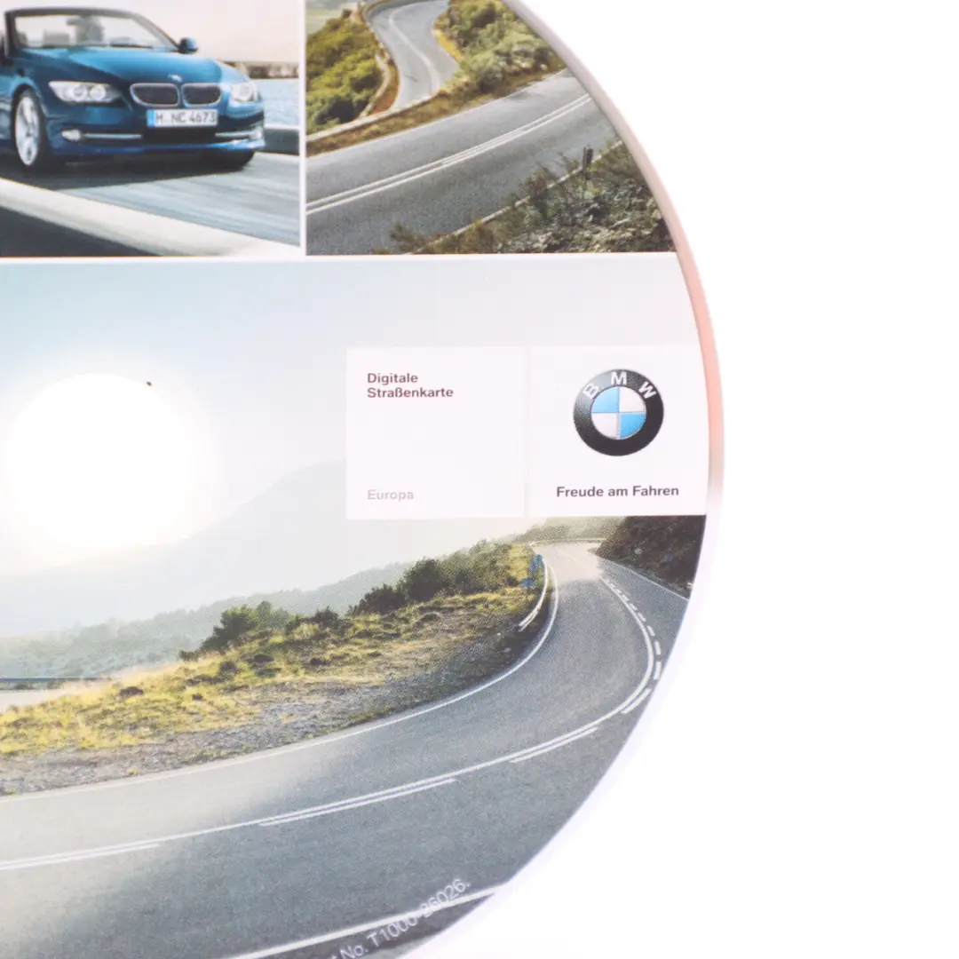 Disc Professional Navigation DVD Road Map Europe to BMW with Part number T1000-26026 BMW Disc Professional Navigation DVD Road Map Europe - SKU T1000-26026 - Part number T1000-26026