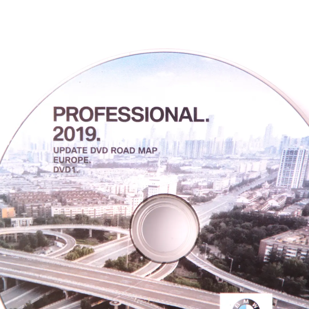 BMW Disc Professional Navigation 2019 Update DVD1 Road Map Europe - SKU T1000-26952 - Part number T1000-26952