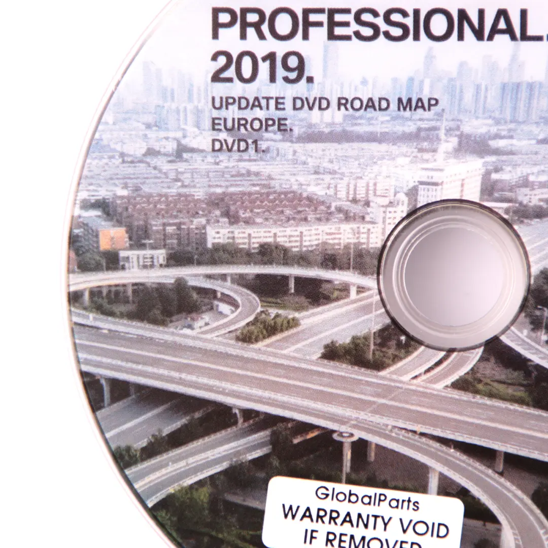 BMW Disc Professional Navigation 2019 Update DVD1 Road Map Europe - SKU T1000-26952 - Part number T1000-26952