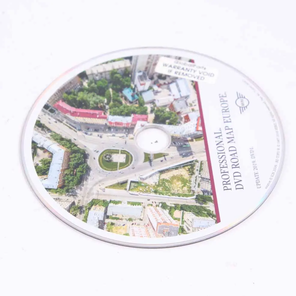 Mini Professional Navigation DVD Disc 2019 Update Road Map Europe - SKU T1000-26957 - Part number T1000-26957