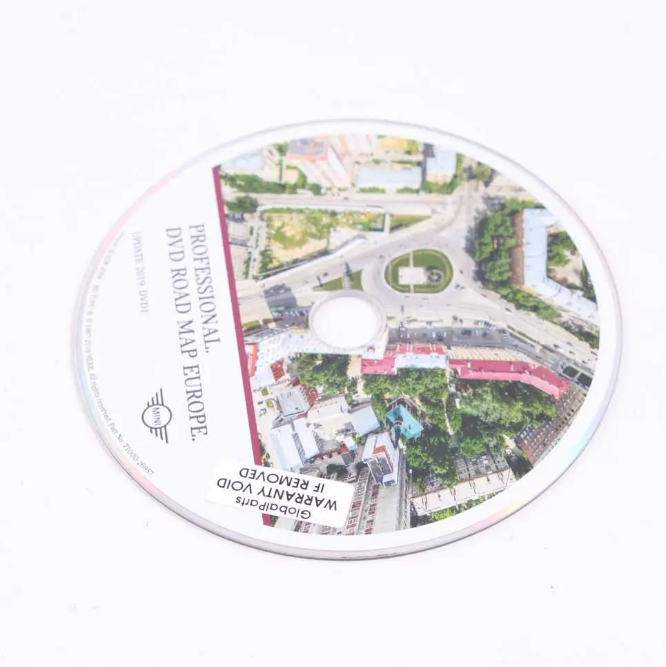 Professional Navigation DVD Disc 2019 Update Road Map Europe to Mini with Part number T1000-26957 Mini Professional Navigation DVD Disc 2019 Update Road Map Europe - SKU T1000-26957 - Part number T1000-26957