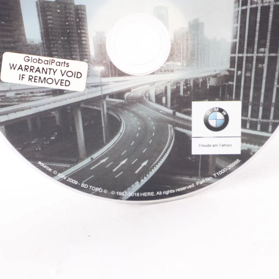 Disc Navigation DVD Road Map Europe to BMW with Part number T1000-26966 BMW Disc Navigation DVD Road Map Europe - SKU T1000-26966 - Part number T1000-26966