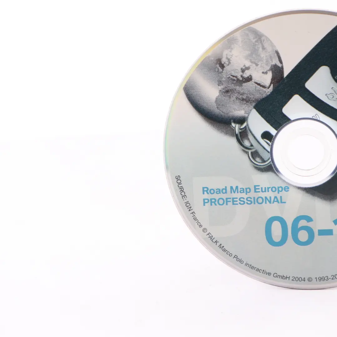 BMW Disc Professional Navigation DVD 06-1 Road Map Europe - SKU T1000-9827 - Part number T1000-9827