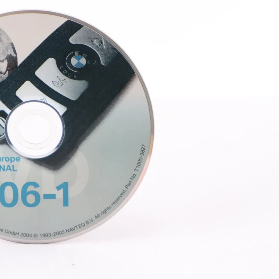Disc Professional Navigation DVD 06-1 Road Map Europe to BMW with Part number T1000-9827 BMW Disc Professional Navigation DVD 06-1 Road Map Europe - SKU T1000-9827 - Part number T1000-9827