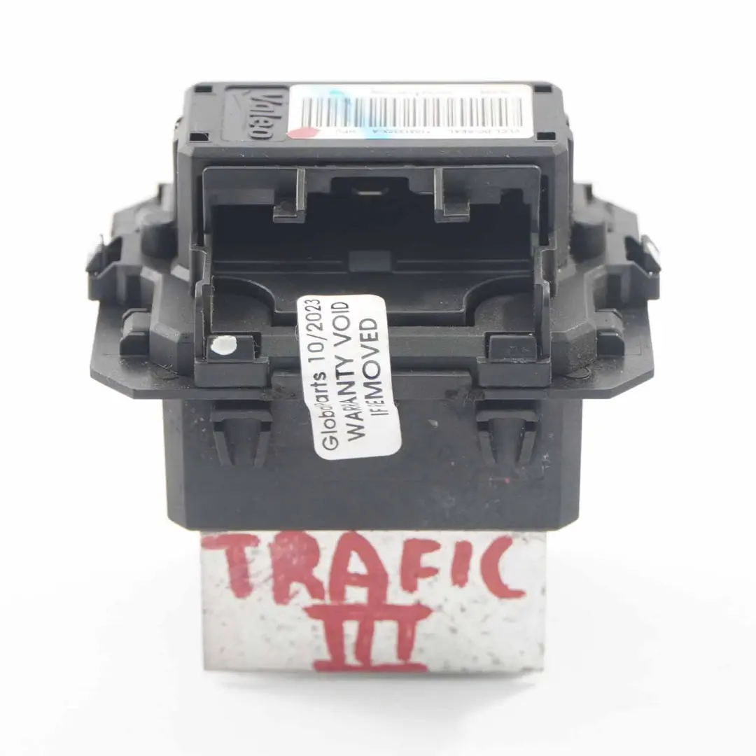 Heizung Gebläsemotor Lüfterwiderstand für Renault Trafic 3 Opel Vivaro B mit Teilenummer T1031332XA Renault Trafic 3 Opel Vivaro B Heizung Gebläsemotor Lüfterwiderstand - SKU T1031332XA - Teilenummer T1031332XA
