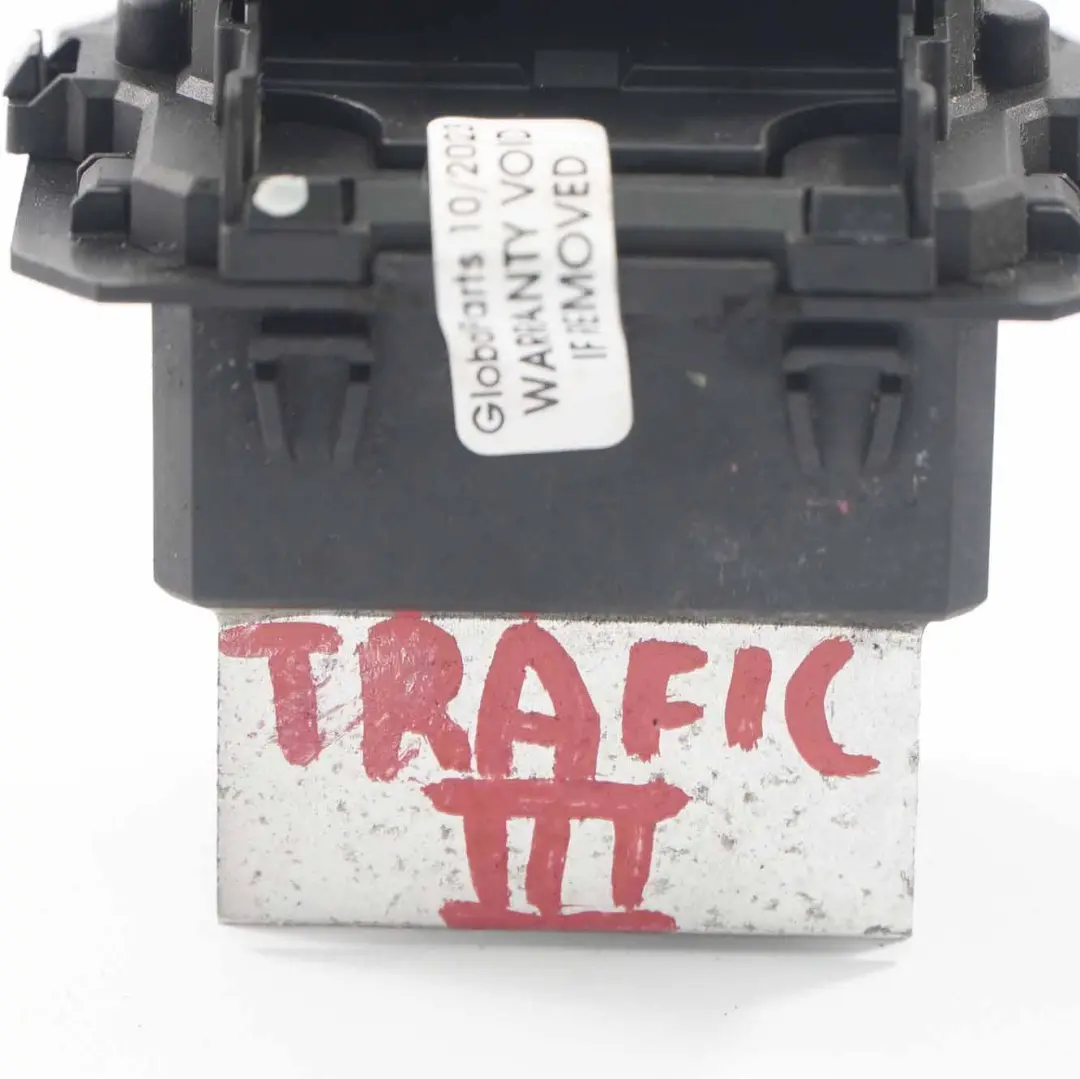 Renault Trafic 3 Vauxhall Vivaro B Heater Blower Motor Fan Resistor - SKU T1031332XA - Part number T1031332XA