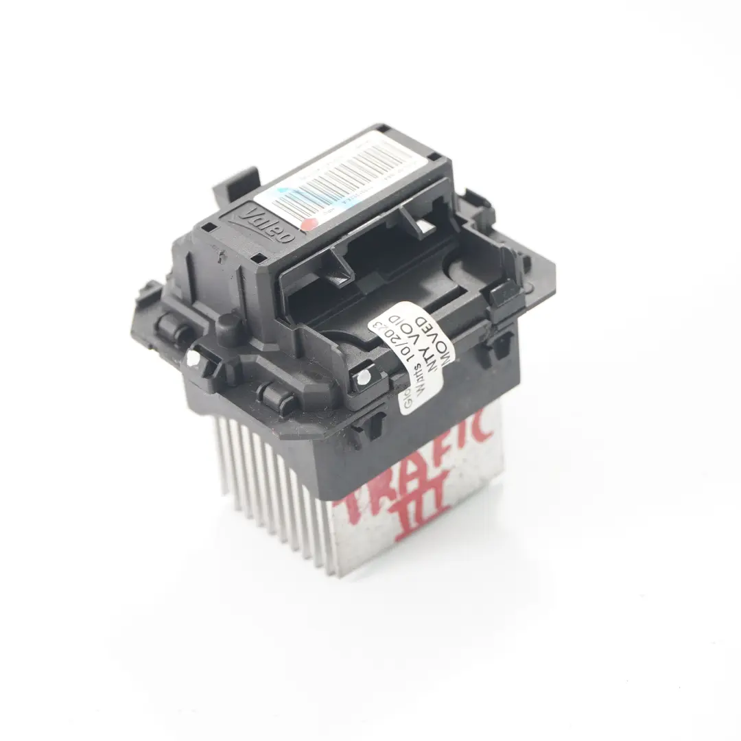 Chauffage Moteur Ventilateur Résistance pour Renault Trafic 3 Opel Vivaro à propos du numéro de pièce T1031332XA Renault Trafic 3 Opel Vivaro Chauffage Moteur Ventilateur Résistance - SKU T1031332XA - Numéro de pièce T1031332XA