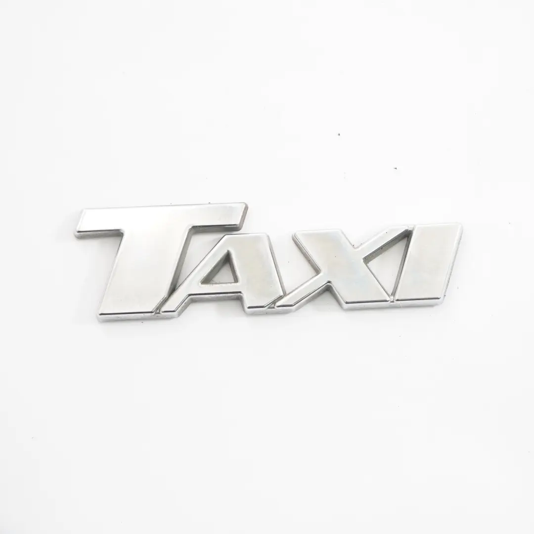 Adherido Lettering Logotipo para Mercedes W639 a con número de pieza TAXI Emblem Mercedes W639 a Adherido Lettering Logotipo - SKU TAXI Emblem - Número de pieza TAXI Emblem