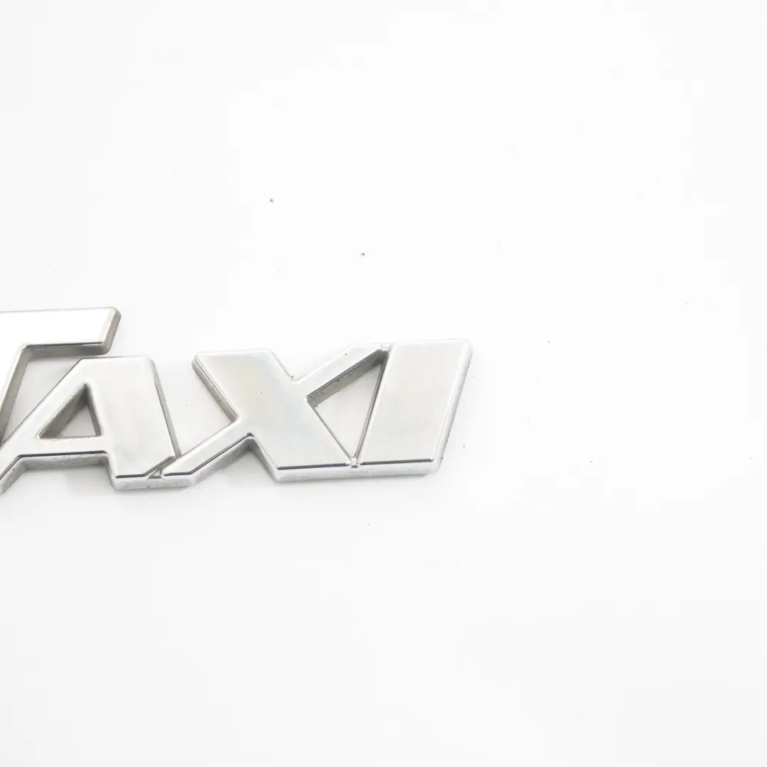 Mercedes W639 Adhered Lettering Logo - SKU TAXI Emblem - Part number TAXI Emblem