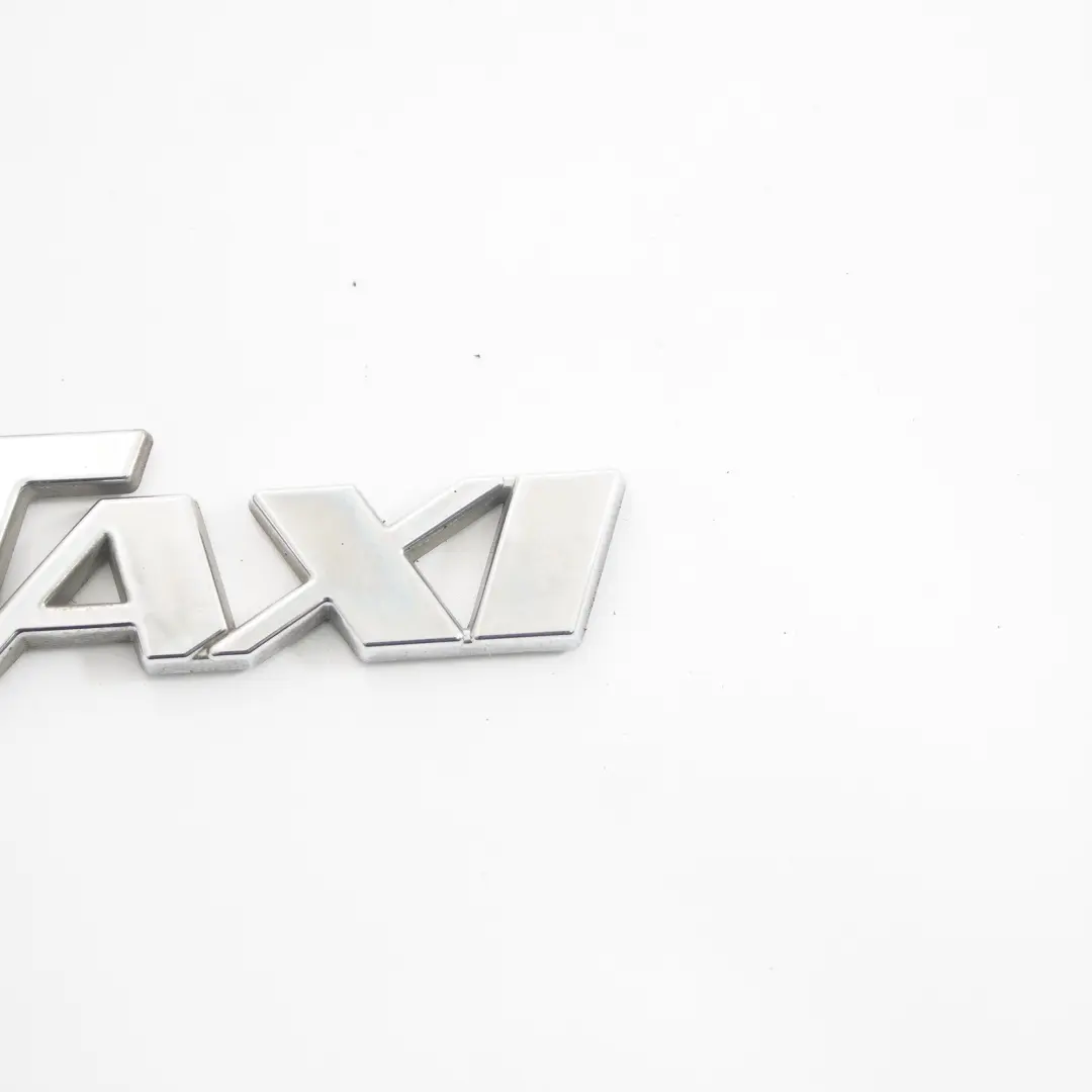 Emblème Adhésif Lettrage Logo pour Mercedes W639 TAXI à propos du numéro de pièce TAXI Emblem Mercedes W639 TAXI Emblème Adhésif Lettrage Logo - SKU TAXI Emblem - Numéro de pièce TAXI Emblem