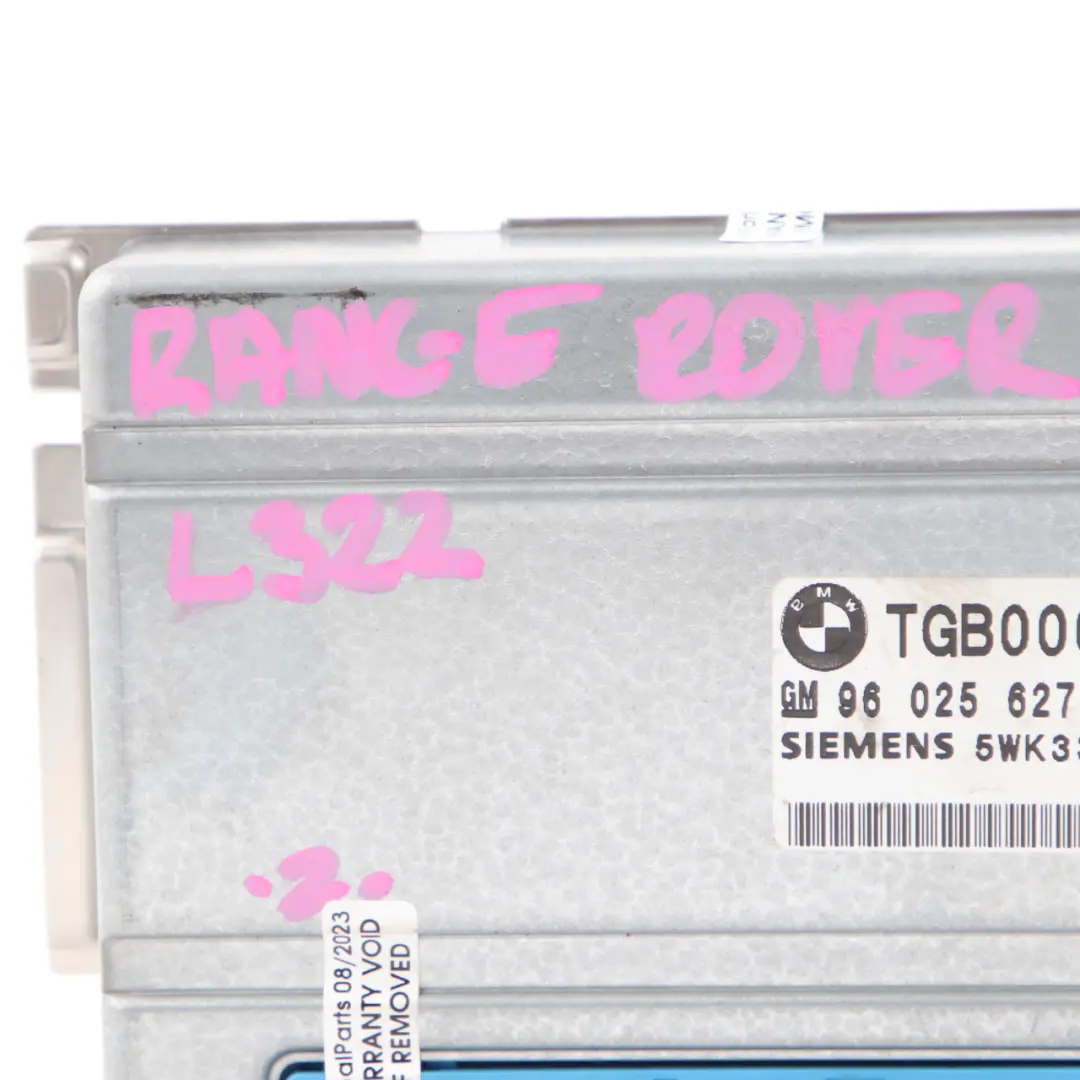 Land Rover Range Rover L322 3.0d M57 306D1 Gearbox Control Unit Module - SKU TGB000091 - Part number TGB000091