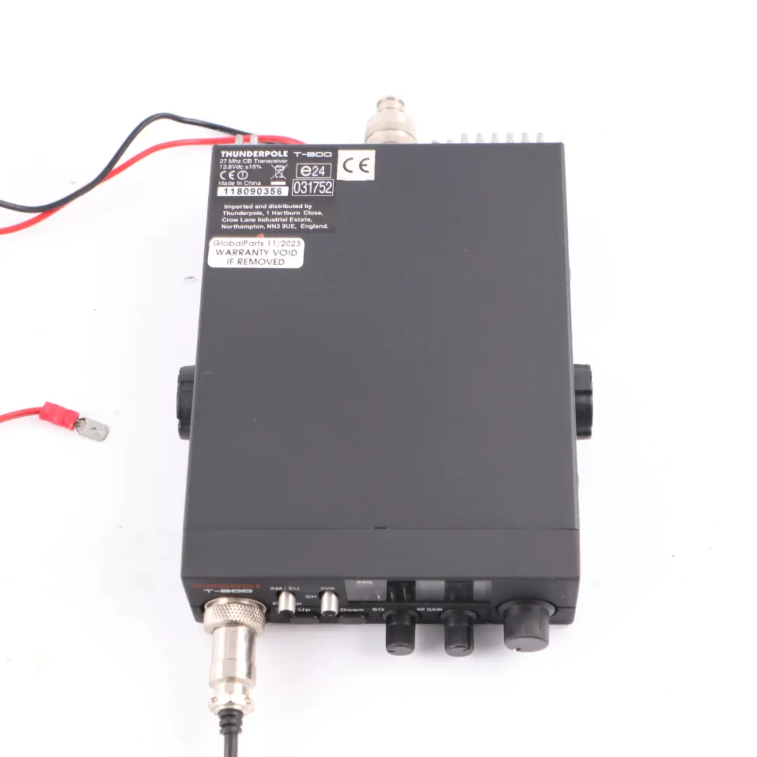 CB Radio Transceiver CB Radio Module Unit Set Kit 27 MHz AM/FM - SKU Thunderpole T800 - Part number Thunderpole T800