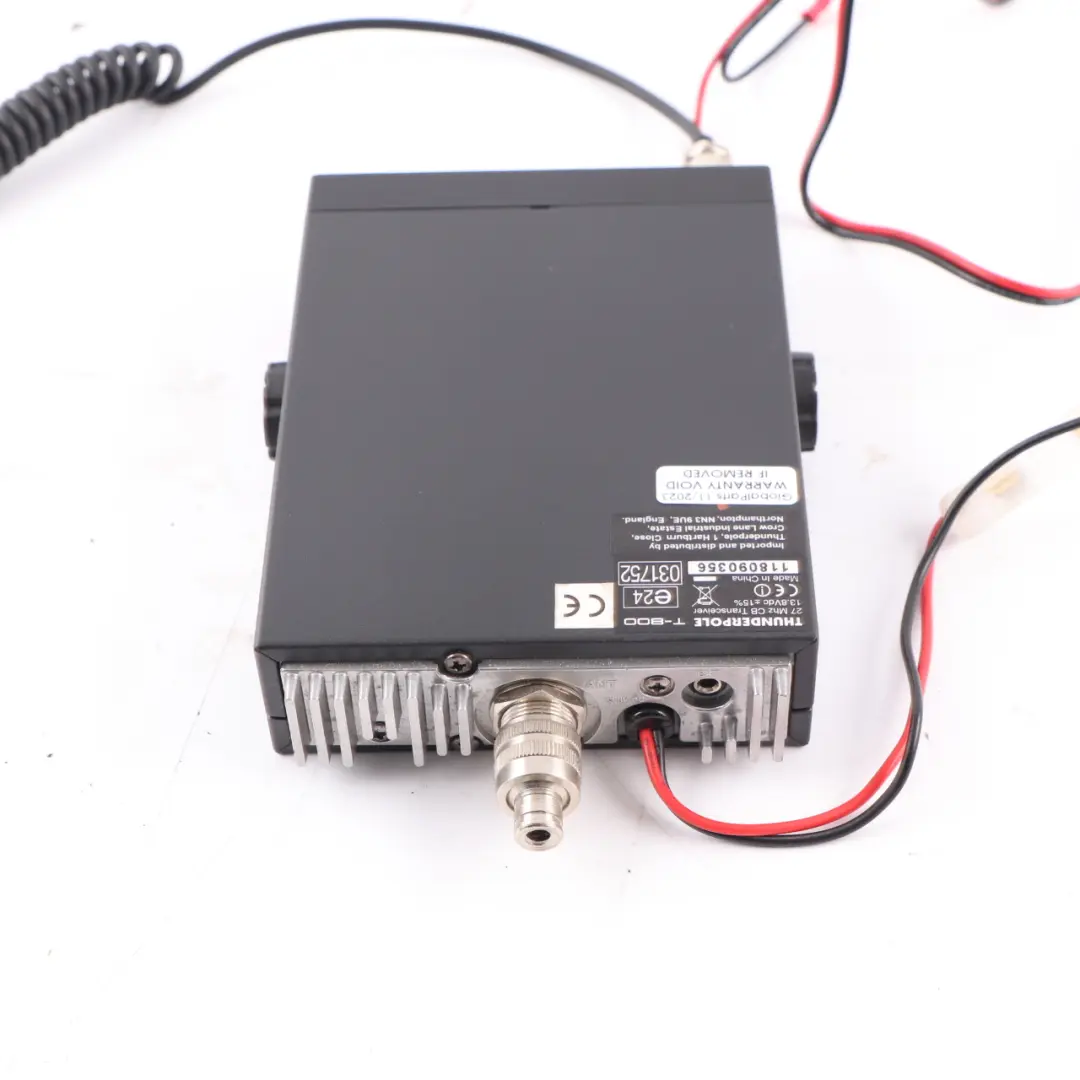 CB Radio Transceiver CB Radio Module Unit Set Kit 27 MHz AM/FM - SKU Thunderpole T800 - Part number Thunderpole T800