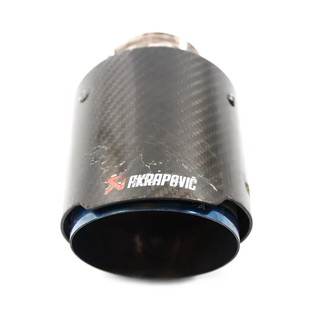 Terminale scarico Akrapovic Tubo Fibra carbonio per BMW F80 M3 F82 F83 M4 con numero di parte TP-CT/10 BMW F80 M3 F82 F83 M4 Terminale scarico Akrapovic Tubo Fibra carbonio - SKU TP-CT/10 - Numero di parte TP-CT/10