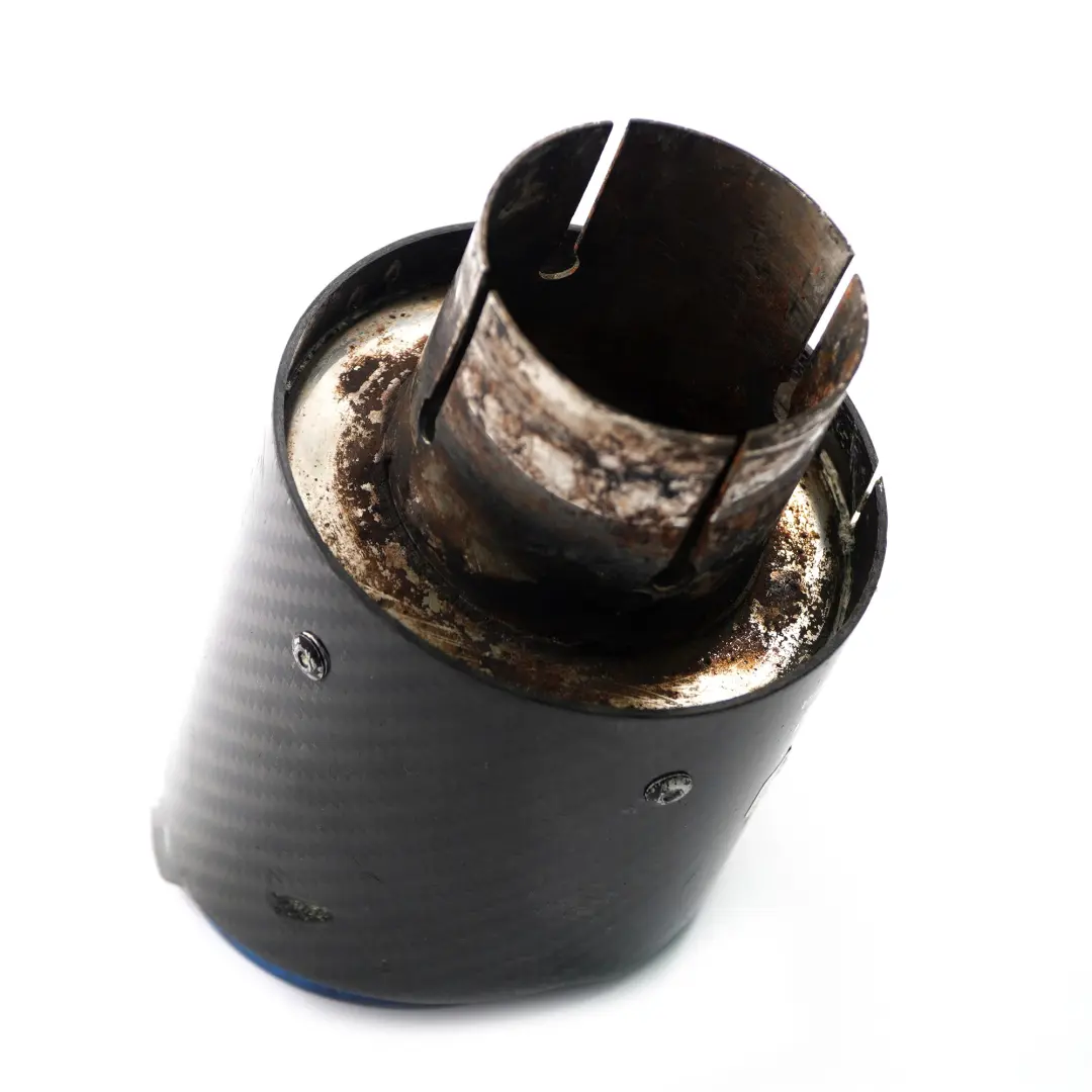 BMW F80 M3 F82 F83 M4 Terminale scarico Akrapovic Tubo Fibra carbonio - SKU TP-CT/10 - Numero di parte TP-CT/10