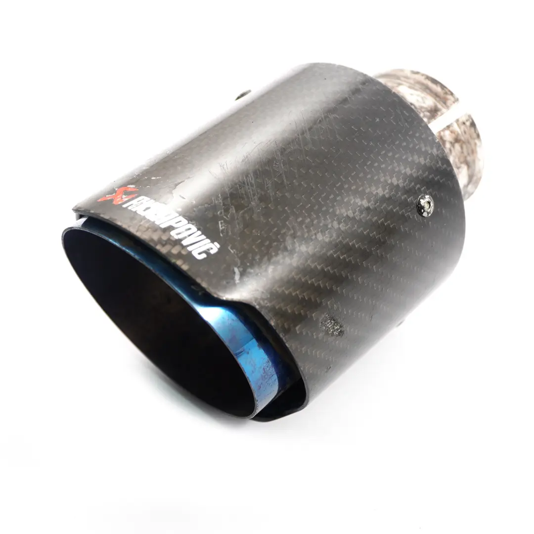 BMW F80 M3 F82 F83 M4 Exhaust Tip Akrapovic Muffler Pipe Carbon Fibre - SKU TP-CT/10 - Part number TP-CT/10