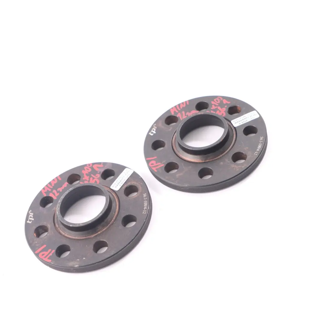 TPI Espaciadores de rueda de aleación Hubcentric Shims Mini 4x100 56.1mm 12mm para con número de pieza TPI Mini Spacer Set 4x100 TPI Espaciadores de rueda de aleación Hubcentric Shims Mini 4x100 56.1mm 12mm - SKU TPI Mini Spacer Set 4x100 - Número de pieza TPI Mini Spacer Set 4x100