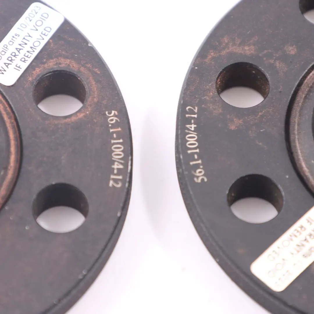  TPI Alloy Wheel Spacers Hubcentric Shims Mini 4x100 56.1mm 12mm - SKU TPI Mini Spacer Set 4x100 - Part number TPI Mini Spacer Set 4x100