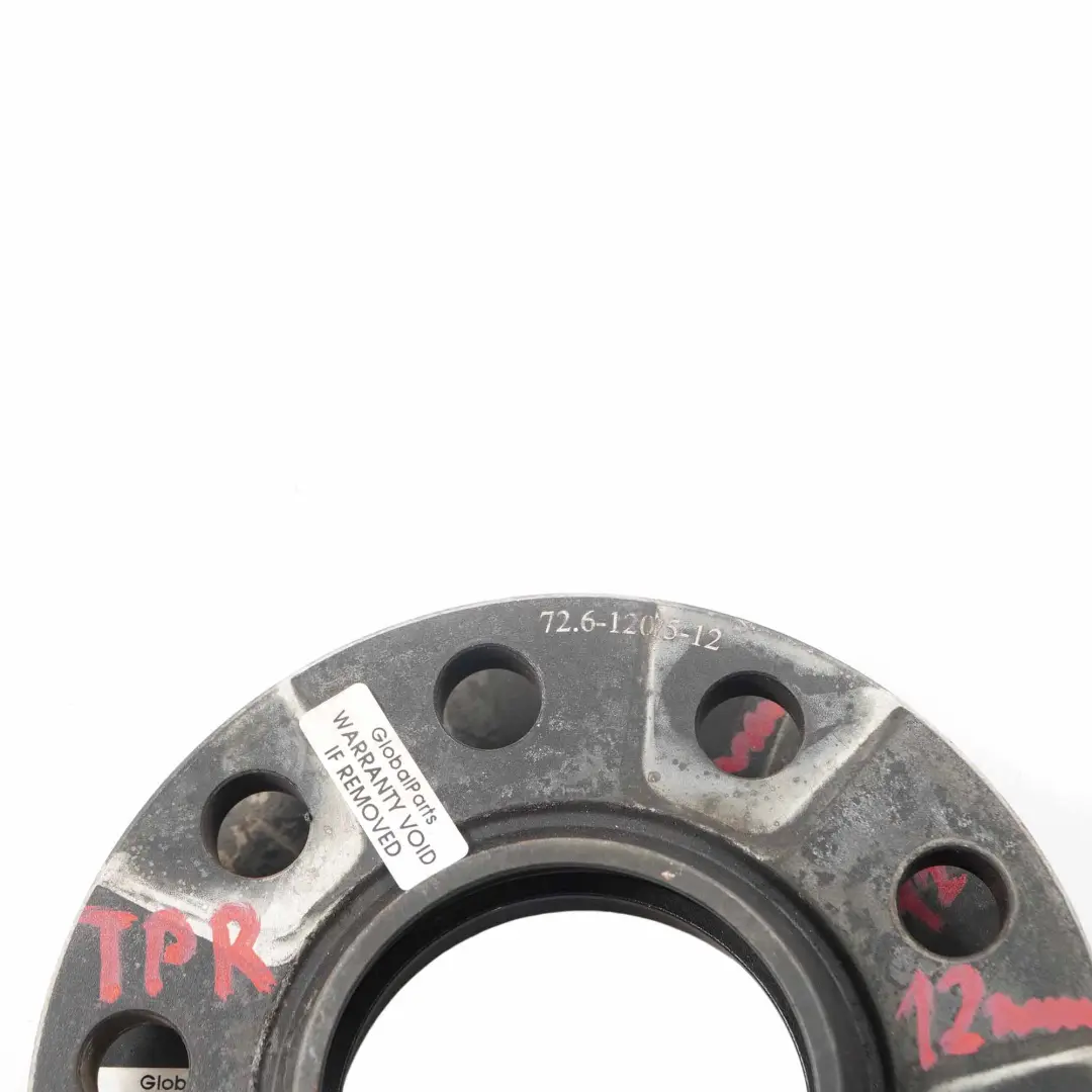  TPR Alloy Wheel Spacers Hubcentric Shims BMW 5x120 72.6mm 12mm Pair + Bolts - SKU TPR BMW Spacers - Part number MTEC BMW Spacers