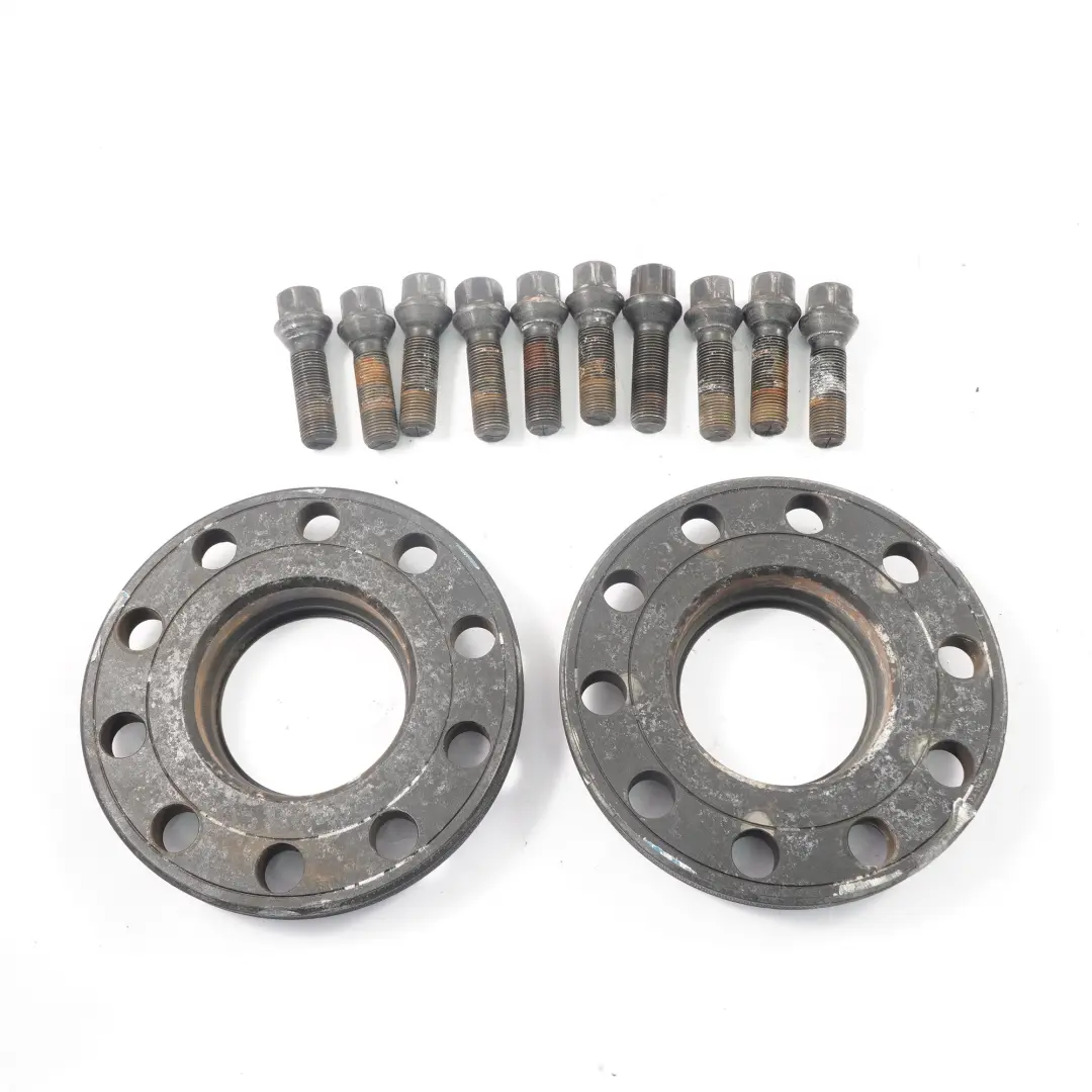  TPR Alloy Wheel Spacers Hubcentric Shims BMW 5x120 72.6mm 12mm Pair + Bolts - SKU TPR BMW Spacers - Part number MTEC BMW Spacers