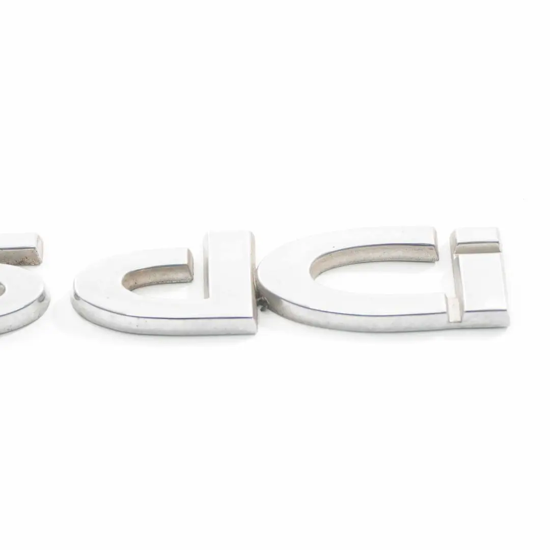 Renault Trafic 1.5 dCi Trunk Emblem Rear Boot Tailgate Badge Logo Adhered Chrome - SKU Trafic Emblem-1 - Part number Trafic Emblem