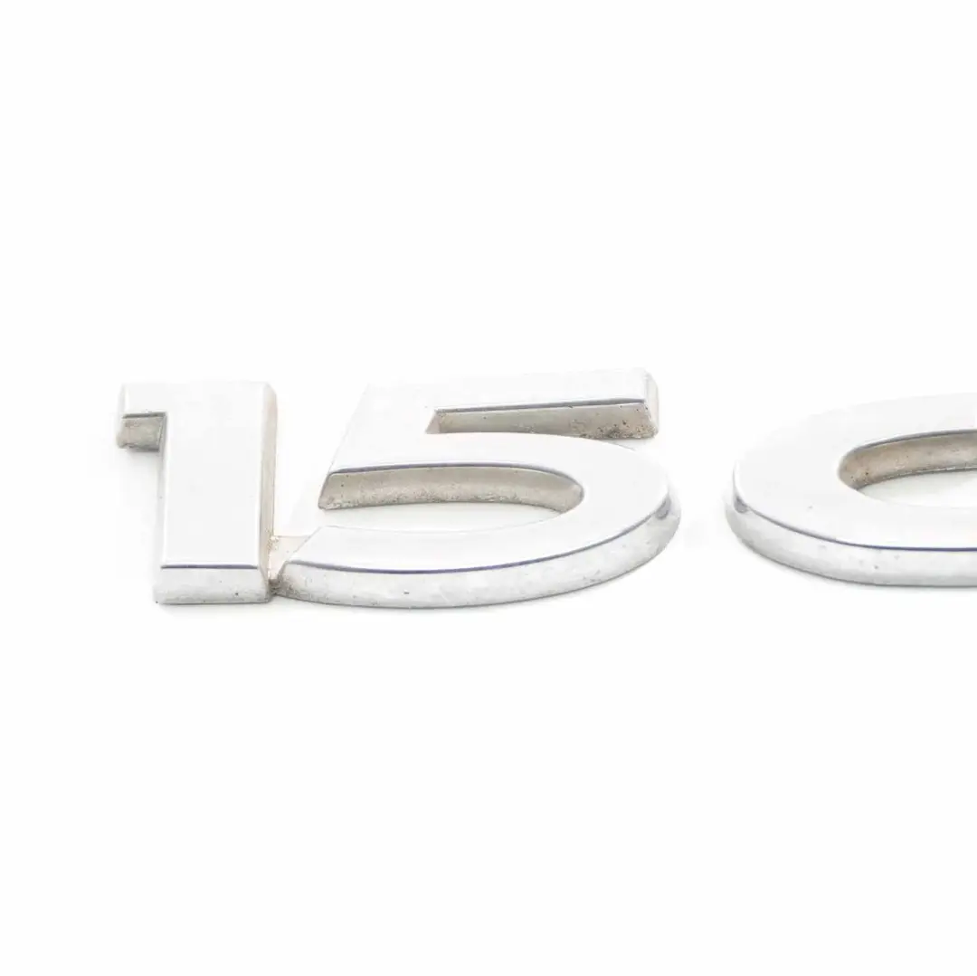 Renault Trafic 1.5 dCi Trunk Emblem Rear Boot Tailgate Badge Logo Adhered Chrome - SKU Trafic Emblem-1 - Part number Trafic Emblem