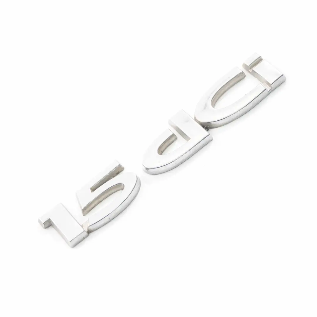 Renault Trafic 1.5 dCi Trunk Emblem Rear Boot Tailgate Badge Logo Adhered Chrome - SKU Trafic Emblem-1 - Part number Trafic Emblem