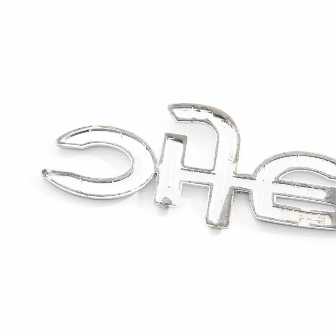 Renault Trafic Trunk Emblem Rear Boot Tailgate Badge Logo Adhered Chrome - SKU Trafic Emblem - Part number Trafic Emblem