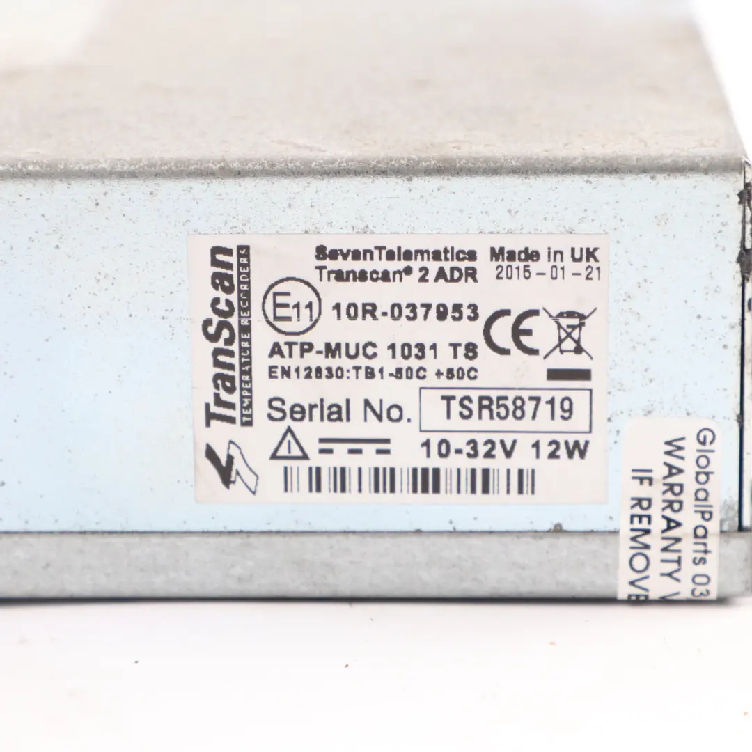 Mercedes W906 ATP-MUC 1031 T8 Thermograph Control Unit Module - SKU TranScan ATP-MUC 1031 T8 - Part number TranScan 2