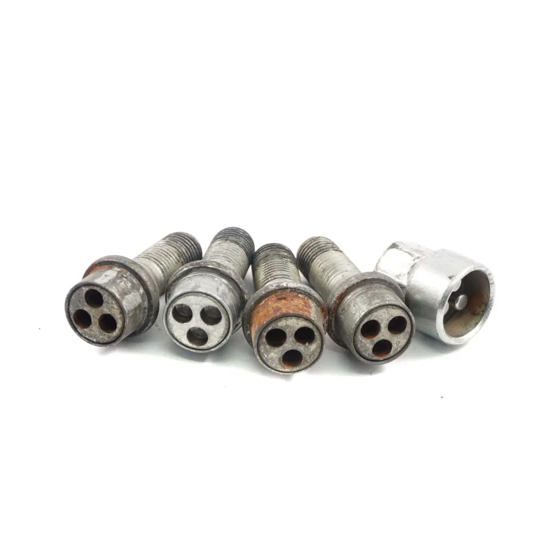BMW X3 7 er E65 E66 E83 Satz Radschraubensicherung Carflow Trilock M12x1.5 - SKU Trilock Bolts E83 - Teilenummer Trilock Bolts E83