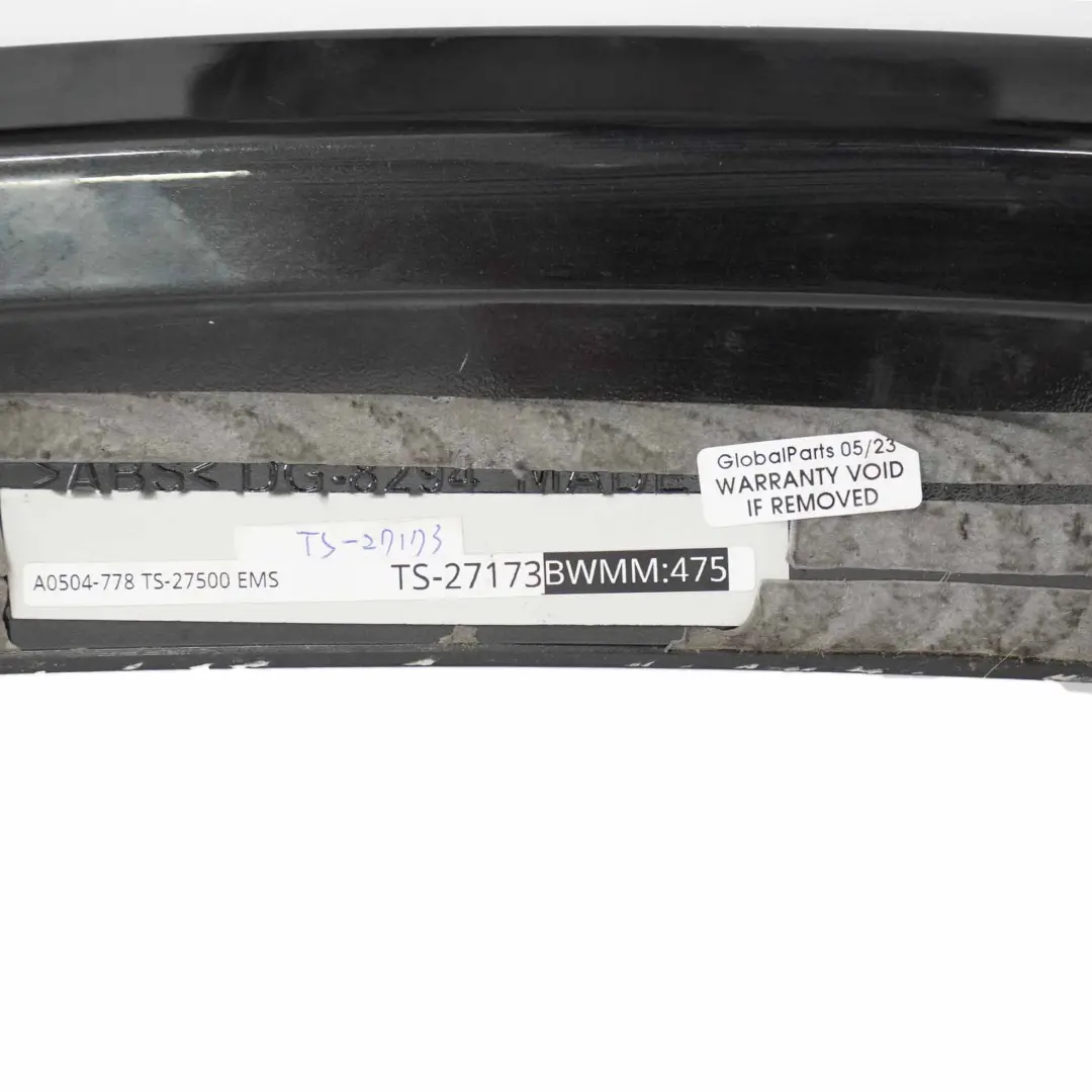 BMW E82 E88 P Style Heckklappe Heckspoiler Spoiler Black Sapphire Metallic - 475 - SKU TS-27173 - Teilenummer TS-27173