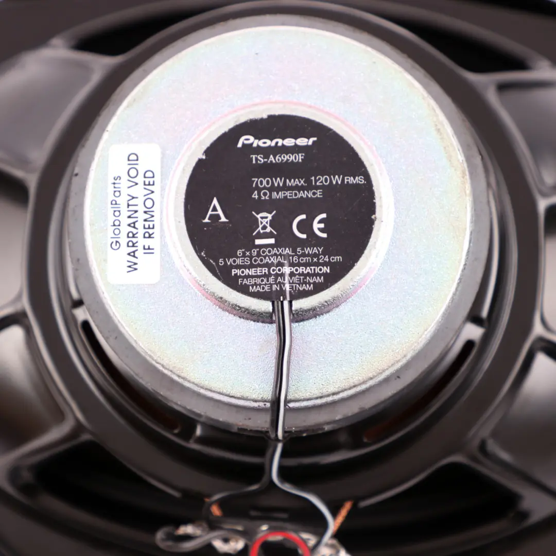  Genuine Pioneer Stereo 5-Way Coaxial Speaker Loudspeaker Set 700W - SKU TS-A6990F - Part number TS-A6990F