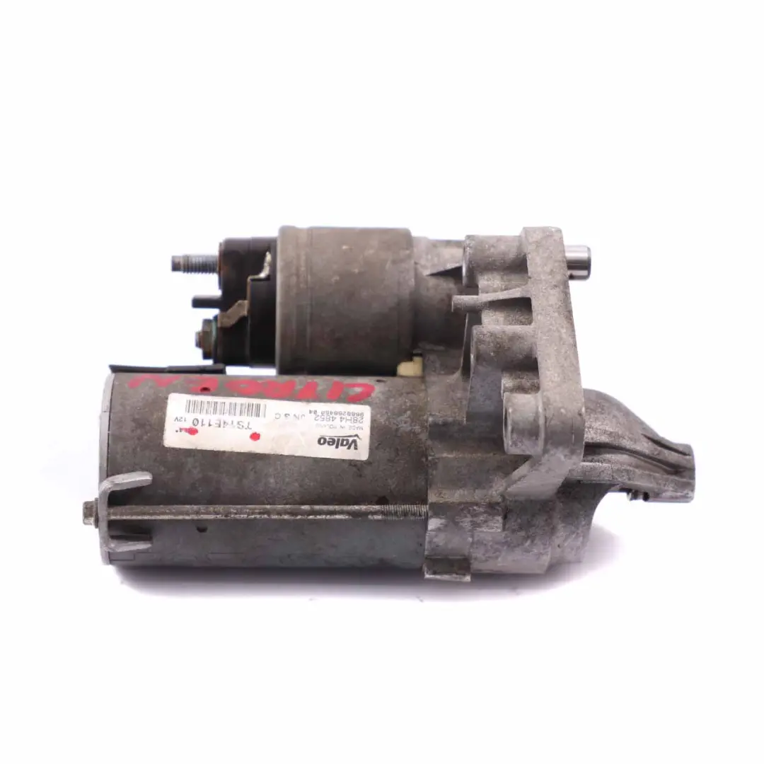Starter Motor Citroen Berlingo Peugeot Partner Engine Diesel 1.6 HDI  - SKU TS14E110 - Part number TS14E110
