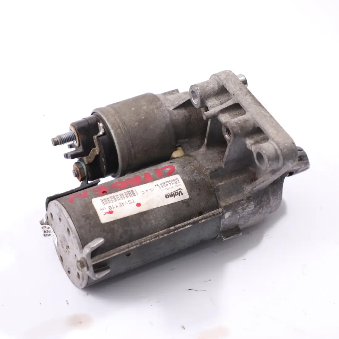 Motor arranque Citroen Berlingo Peugeot Partner Motor Diesel 1.6 HDI - SKU TS14E110 - Número de pieza TS14E110