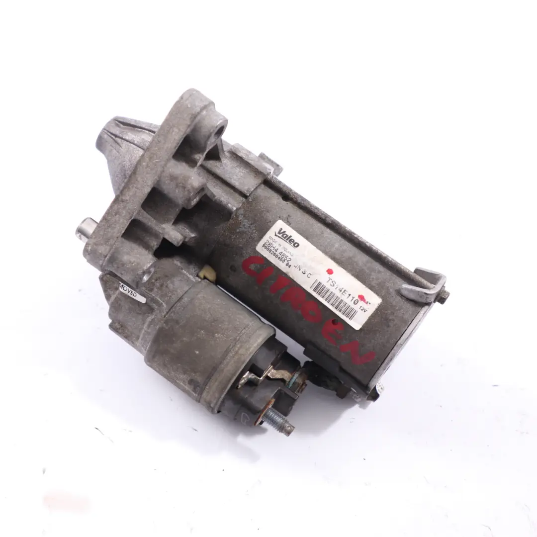 Starter Motor Citroen Berlingo Peugeot Partner Engine Diesel 1.6 HDI  - SKU TS14E110 - Part number TS14E110