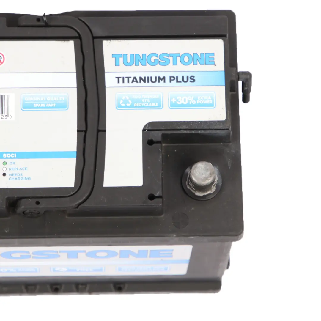 Accumulator Battery 12V 77Ah 680A to with Part number TUNGSTONE Titanium Plus Accumulator Battery 12V 77Ah 680A - SKU TUNGSTONE Titanium Plus 77Ah Accumulator - Part number TUNGSTONE Titanium Plus