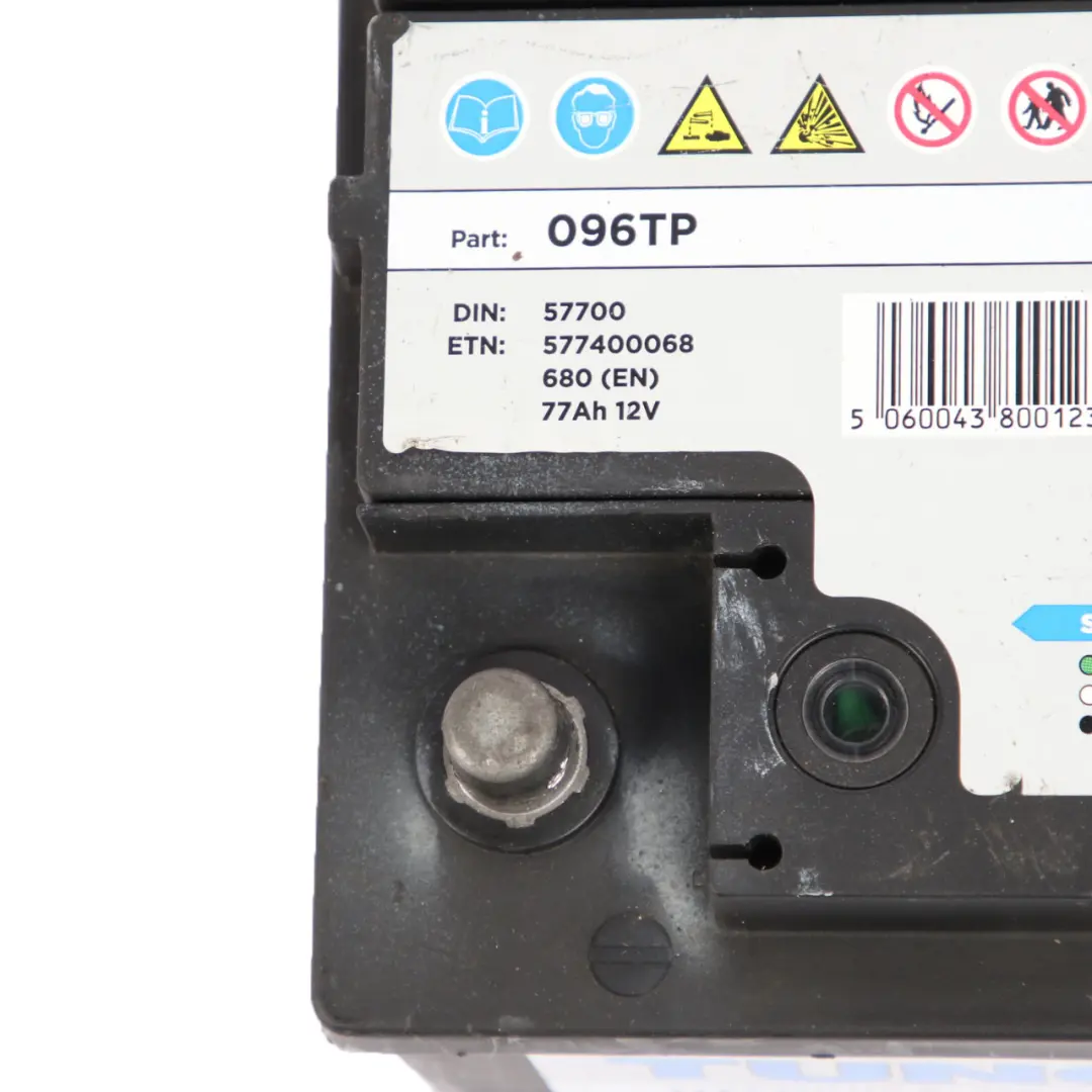  Accumulator Battery 12V 77Ah 680A - SKU TUNGSTONE Titanium Plus 77Ah Accumulator - Part number TUNGSTONE Titanium Plus