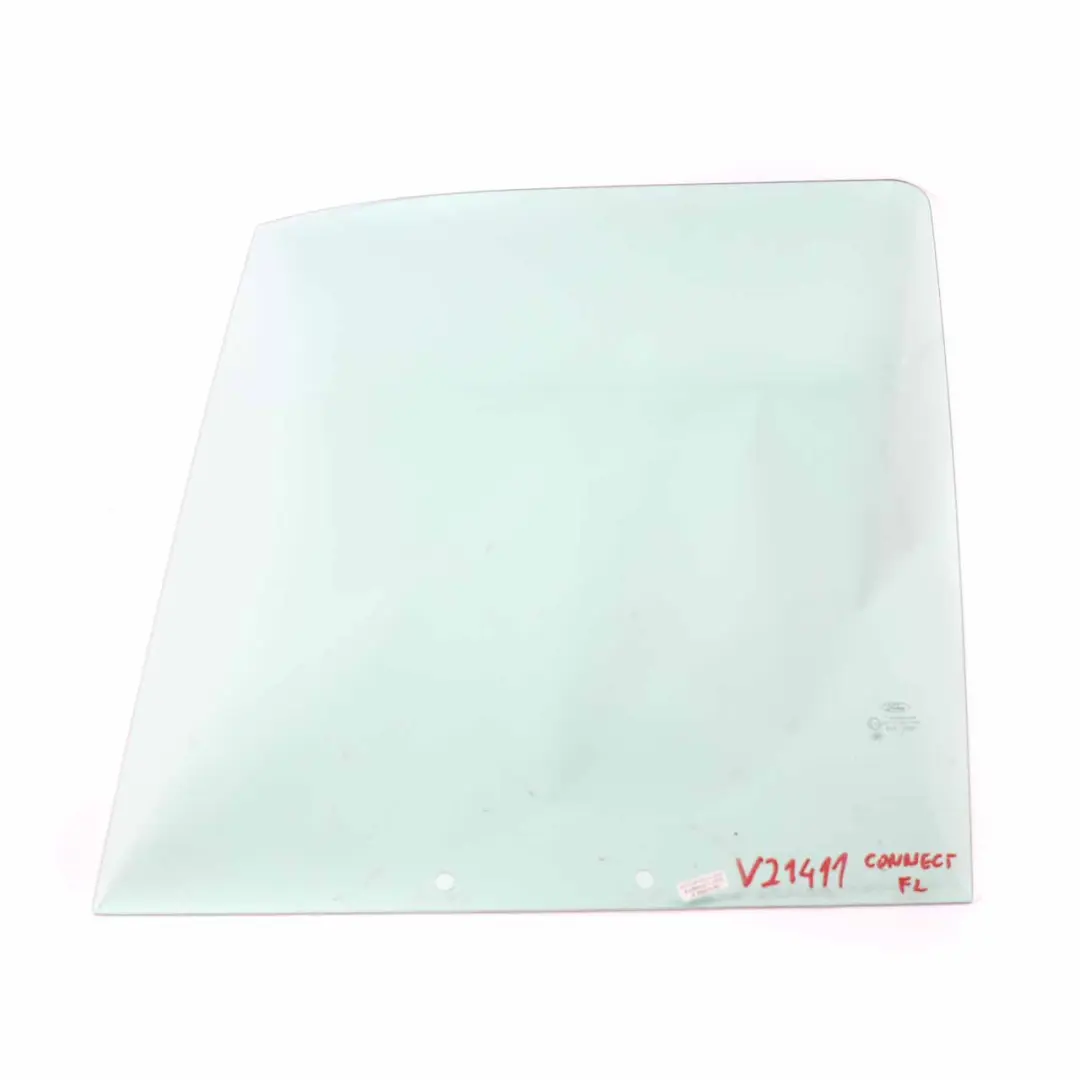 Puerta Ventana Vidrio Cristal Verde AS2 Izquierdo para Ford Transit Connect con número de pieza V21411 Ford Transit Connect Puerta Ventana Vidrio Cristal Verde AS2 Izquierdo - SKU V21411 - Número de pieza V21411