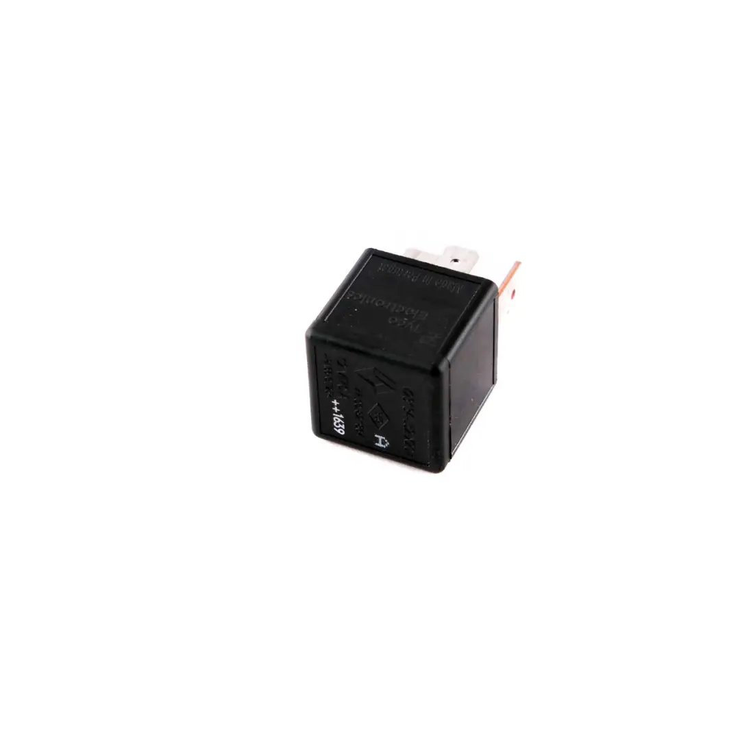  Relé Negro 12V V23134J52X207 - SKU V23134-J52-X207 - Número de pieza V23134-J52-X207