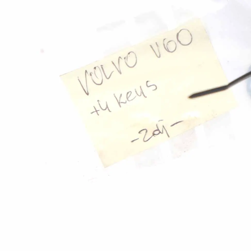 Cross Bar Set Volvo V60 Roof Crossbar Luggage Compartment Rail Set 4 Keys - SKU V60 Cross Bar Set - Part number V60 Cross Bar Set