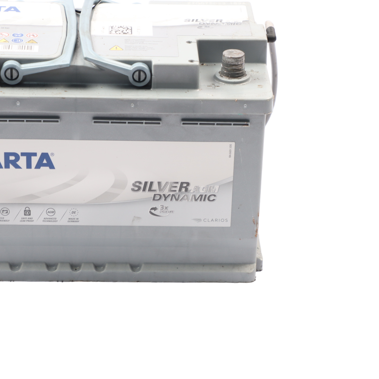 VARTA Accumulator Battery 80Ah 800A 12V Silver Dynamic AGM F21