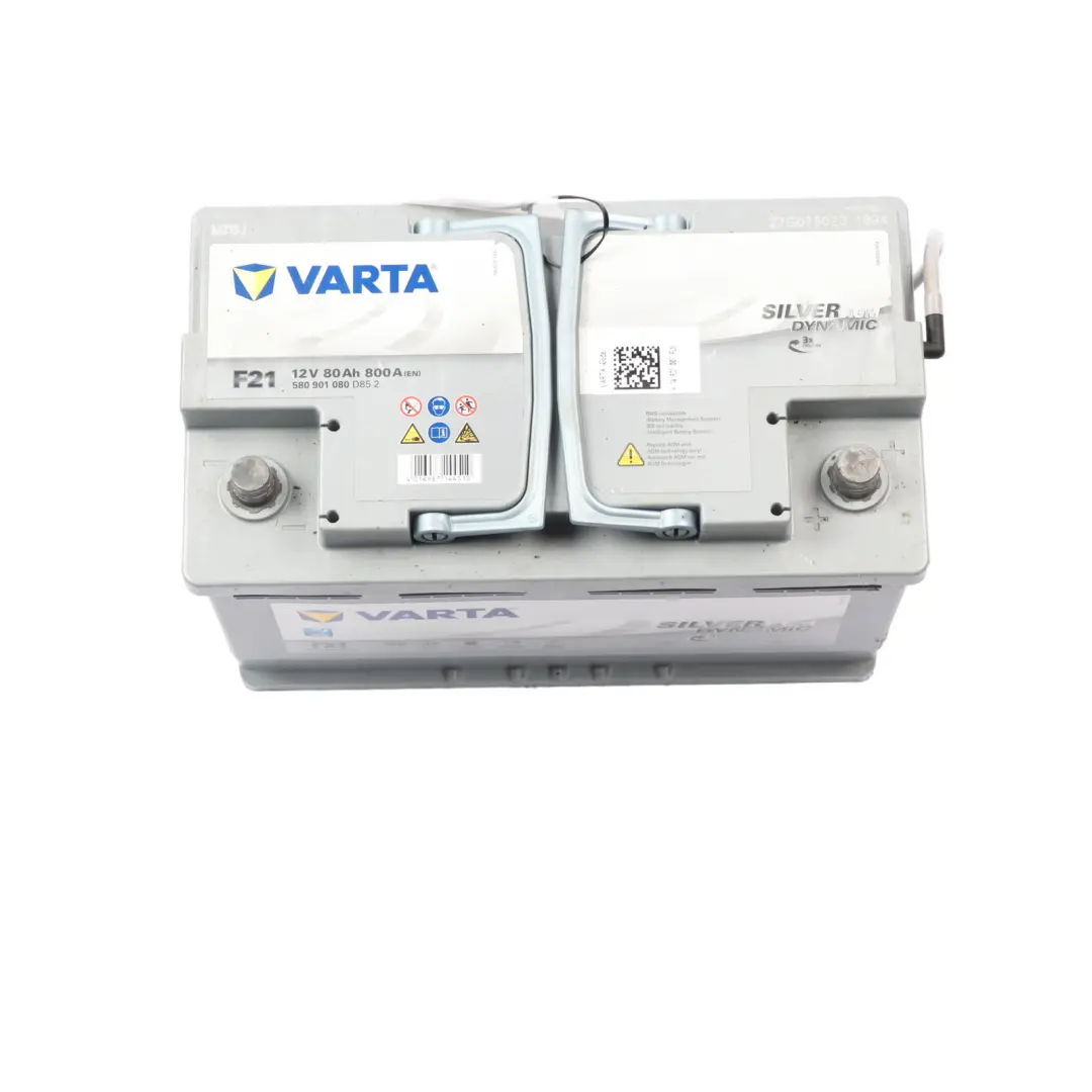 VARTA Accumulator Battery 80Ah 800A 12V Silver Dynamic AGM F21 to with Part number Varta 85Ah Accumulator VARTA Accumulator Battery 80Ah 800A 12V Silver Dynamic AGM F21 - SKU Varta 80Ah AGM Accumulator - Part number Varta 85Ah Accumulator